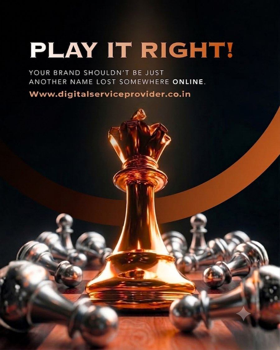 “Play It Right” — Brand Campaign Poster